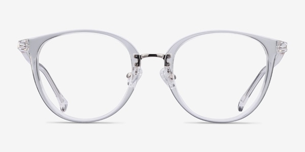 Shelby Transparent Acetate-metal Montures de Lunette de vue