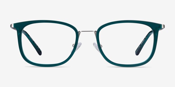Barnaby Teal Acetate-metal Montures de Lunette de vue