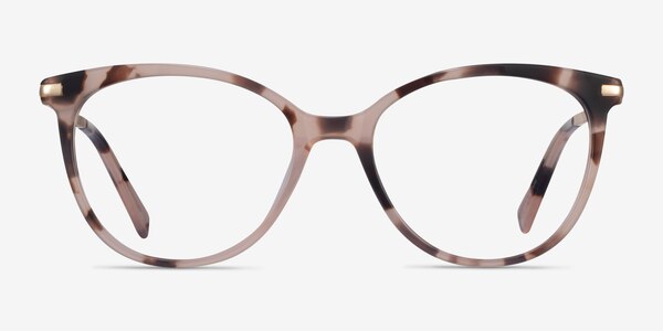 Attitude Pink Ivory Tortoise Acetate Eyeglass Frames