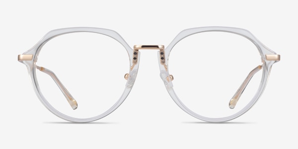 Tamara Clear Yellow Acetate Eyeglass Frames