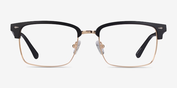 Renaissance Black Gold Plastique Montures de Lunette de vue