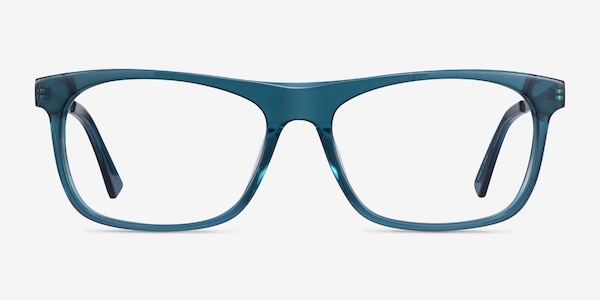 Drop Green Silver Acetate Eyeglass Frames