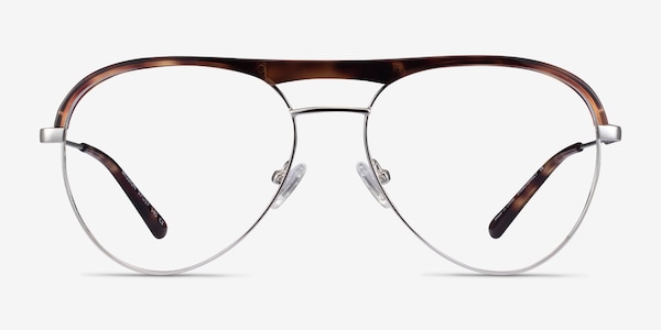 Mission Tortoise & Silver Acetate-metal Eyeglass Frames