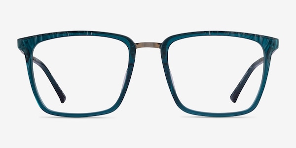 Metaphor Teal Acetate Eyeglass Frames