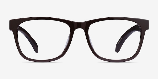 Reserve Brown & Dark Wood Wood-texture Montures de lunettes de vue
