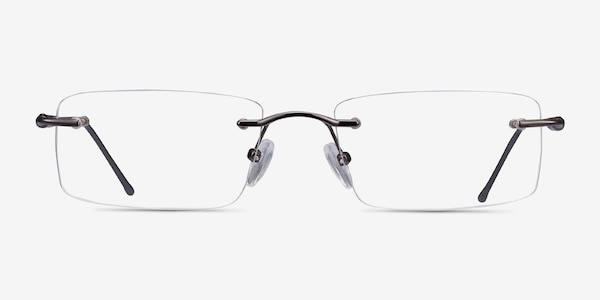 Pickering Gunmetal Metal Eyeglass Frames