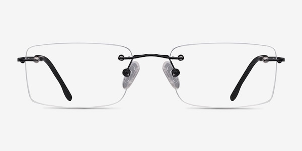 Woodrow Black Metal Eyeglass Frames