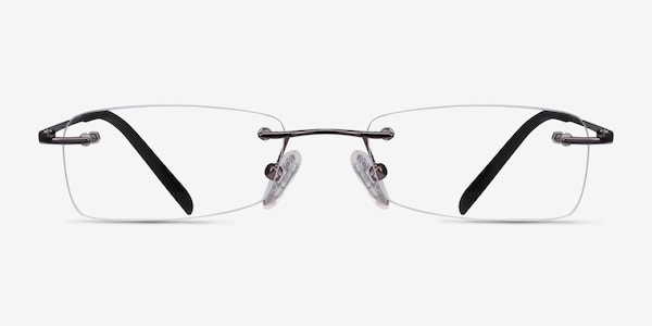 South Gunmetal Metal Eyeglass Frames