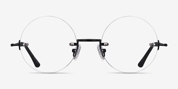 Palo Alto Black Metal Eyeglass Frames