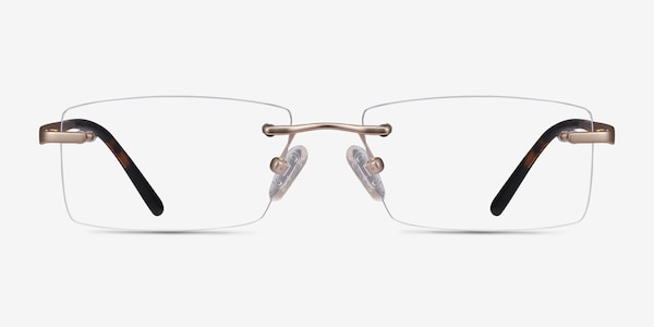 Noble Golden Metal Eyeglass Frames