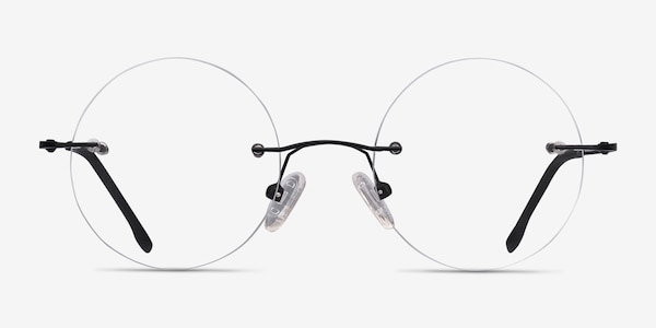 Altus Black Metal Eyeglass Frames