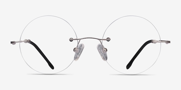 Altus Silver Metal Eyeglass Frames