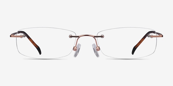 Lithe Rose Gold Métal Montures de Lunette de vue