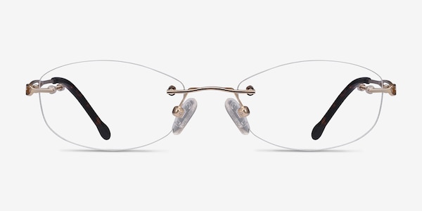 Create Gold Metal Eyeglass Frames