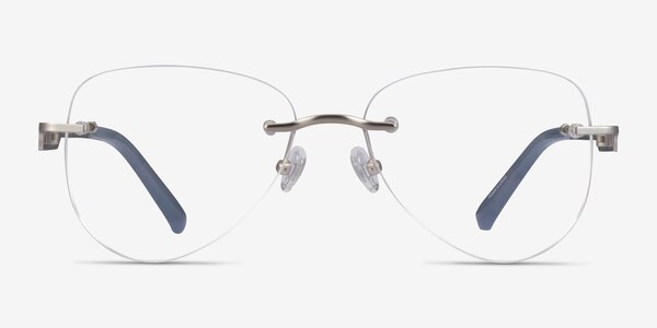 Ride Silver Light Gray Métal Montures de Lunette de vue