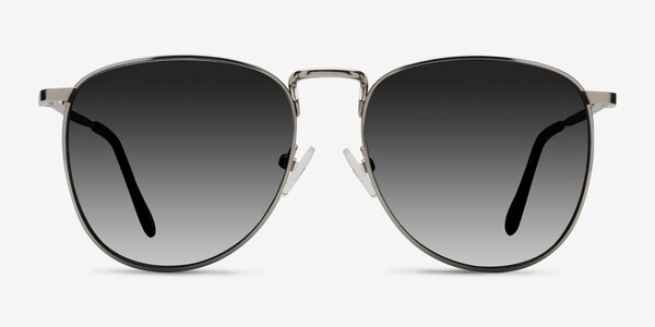 Fume Silver Metal Sunglass Frames