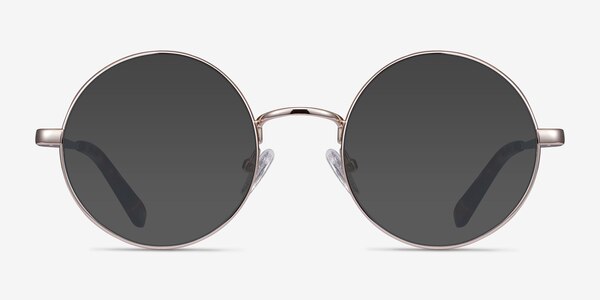 Guru Light Golden Metal Sunglass Frames