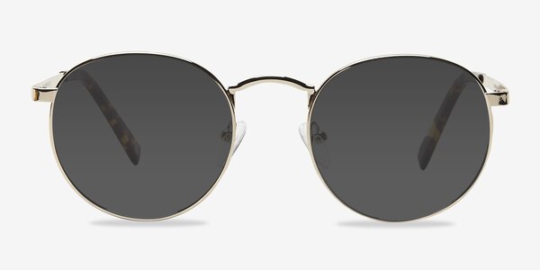 Rex Golden Métal Soleil de Lunette de vue