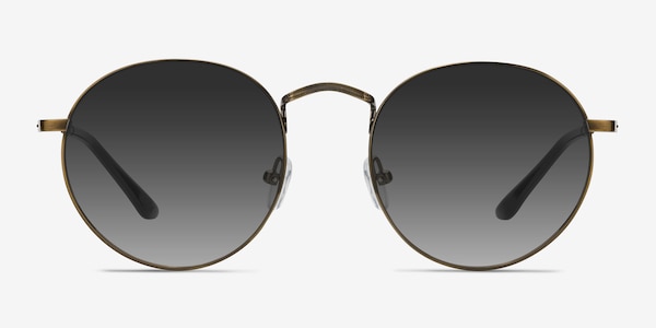 Disclosure Brown Metal Sunglass Frames