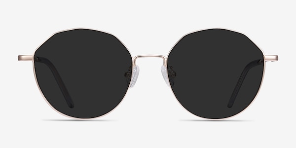 Village Rose Gold Metal Sunglass Frames