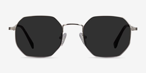 Sun Soar Silver Metal Sunglass Frames