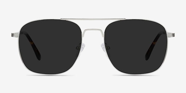 Sun Fame Silver Metal Sunglass Frames