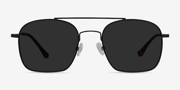 Itza Noir Métal Soleil de Lunette de vue