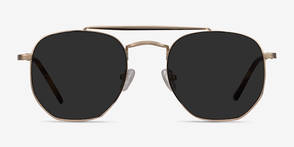 Venture Golden Metal Sunglass Frames
