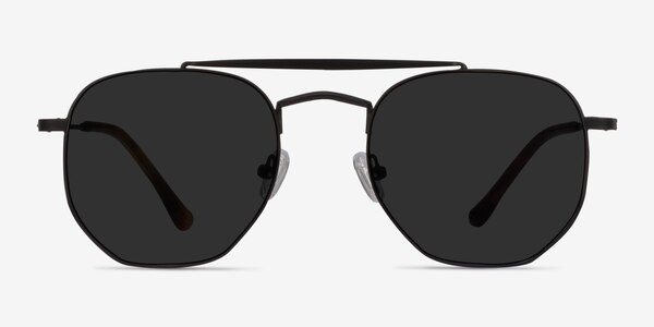 Venture Black Metal Sunglass Frames