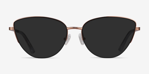 Sun Star Rose Gold Metal Sunglass Frames