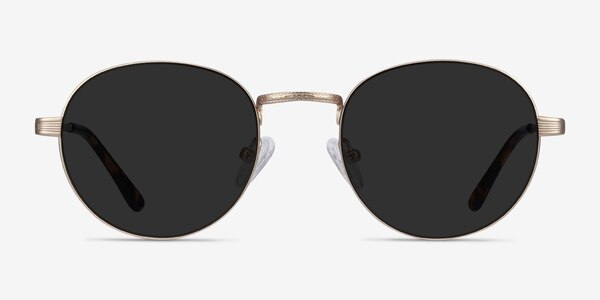 Sun Belleville Gold Metal Sunglass Frames