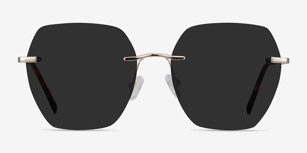 Genoa Doré Métal Soleil de Lunette de vue