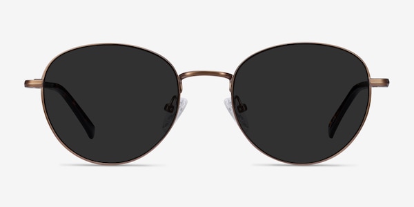 Span Bronze Acetate-metal Sunglass Frames