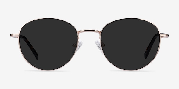 Span Gold Acetate-metal Sunglass Frames