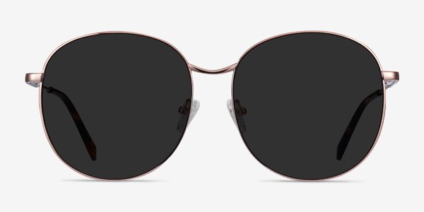 Sage Rose Gold Métal Soleil de Lunette de vue