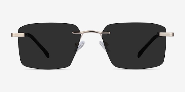 Invent Matte Gold Métal Soleil de Lunette de vue