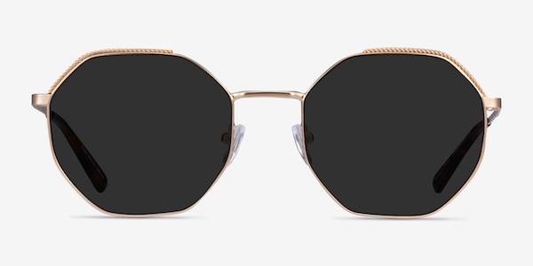 Elsa Gold Metal Sunglass Frames