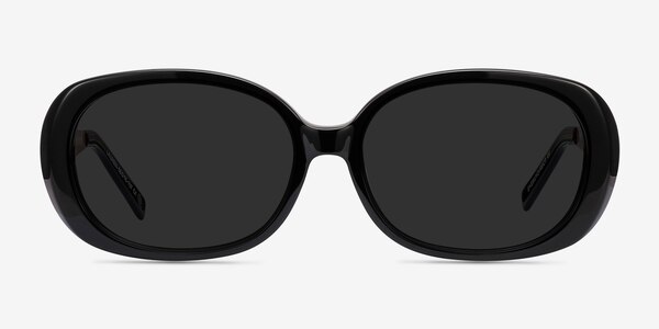 Lauren Noir Acetate-metal Soleil de Lunette de vue