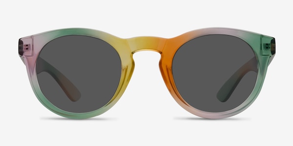 Sunset Yellow Plastic Sunglass Frames