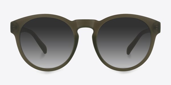 Taylor Matte Green Plastic Sunglass Frames