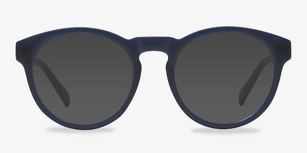 Taylor Matte Navy Plastic Sunglass Frames