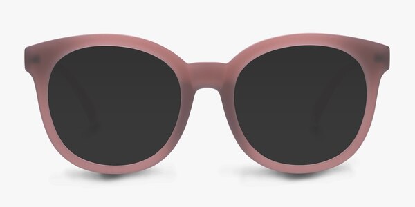 Elena Matte Brown Plastic Sunglass Frames