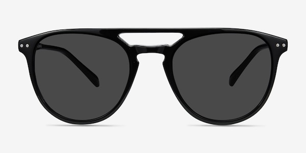 Meadow Black Plastic Sunglass Frames