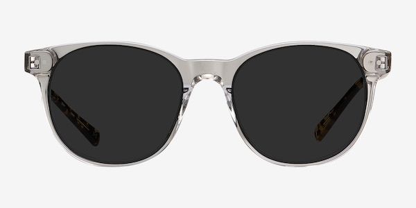 Sol Gray Clear Acetate Sunglass Frames
