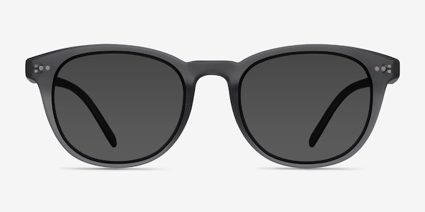 Hidden Gray Plastic Sunglass Frames