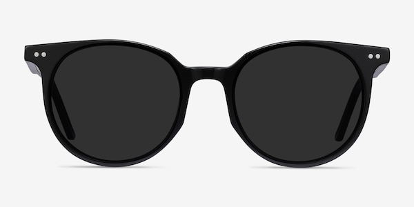 Hideout Black Acetate Sunglass Frames