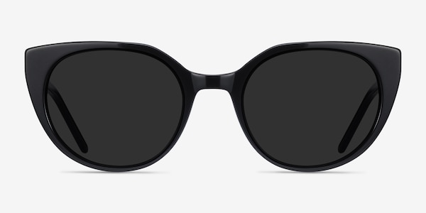 Sun Rhyme Black Acetate Sunglass Frames
