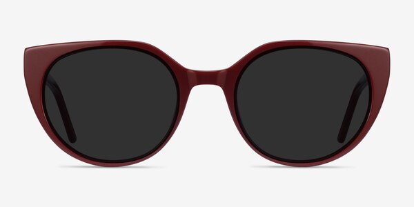 Sun Rhyme Burgundy Acetate Sunglass Frames