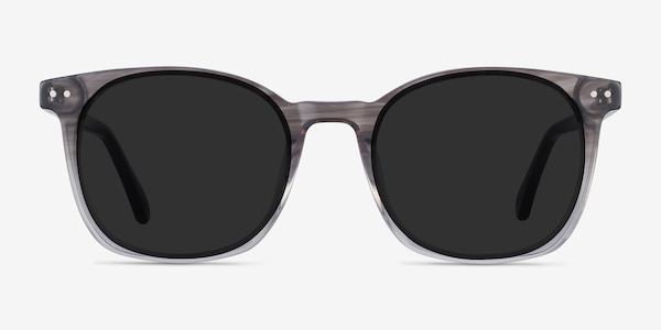 Soleil Striped Acetate Sunglass Frames