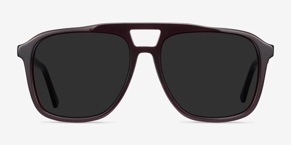 Aster Dark Burgundy Acetate Sunglass Frames